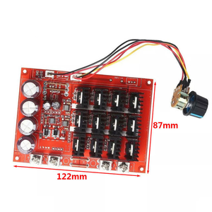 DC 10-50V 60A regolatore di velocità del motore PWM HHO RC modulo Controller 12V 24V 48V 3000W MAX - Product Image 2