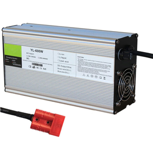 多重安全保护16S 58.4V 25A 30A LiFePO4锂电池充电器，适用于带鳄鱼夹的48伏电池
