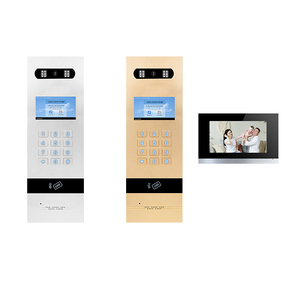 2 Way <strong>IP</strong> <strong>Intercom</strong> System for Multi-apartment Support Night Vision <strong>Intercom</strong> <strong>Camera</strong> IC/ID Card Door Phone 7 Inch Indoor - Product Image 2