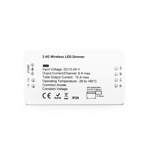 2 канала Zigbee 2,4g Zigbee диммер адаптер Zigbee беспроводной диммер выключатели со светодиодным индикатором - Product Image 4