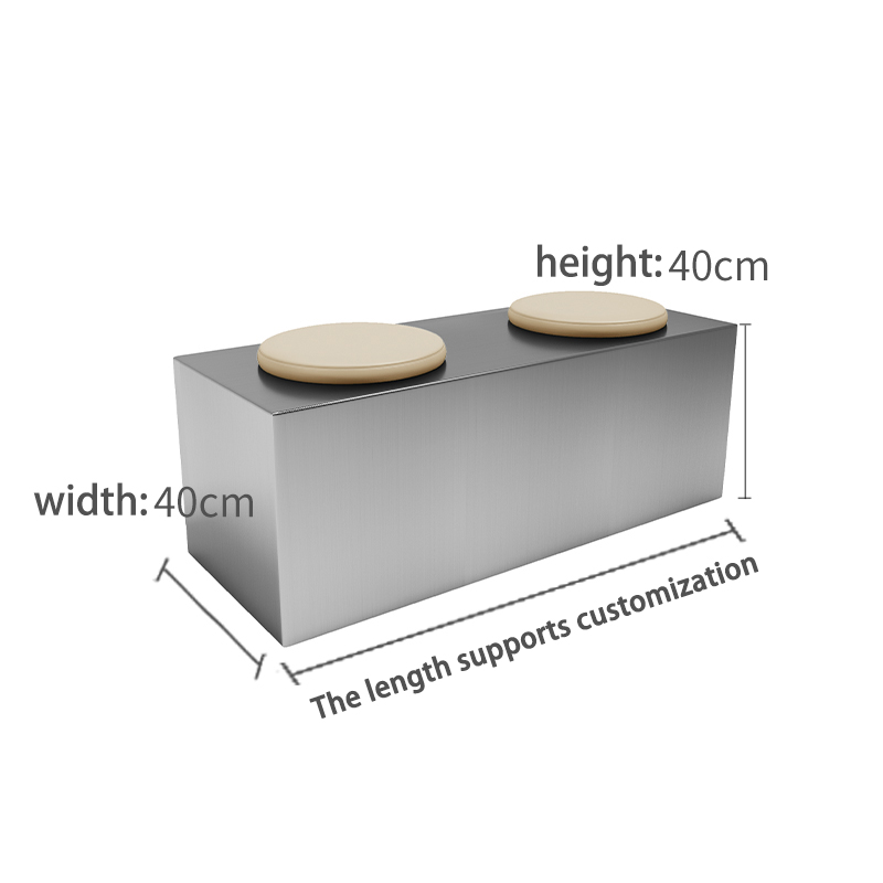 Sgabelli rettangolari