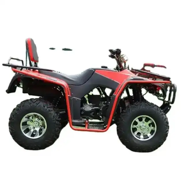 Rimorchio 4x4 per 300Cc motore adulto 500 moto 6 ruote 50Cc bambini telaio paraurti Giappone verricello 12V 25x10x12 pneumatici Led Atv