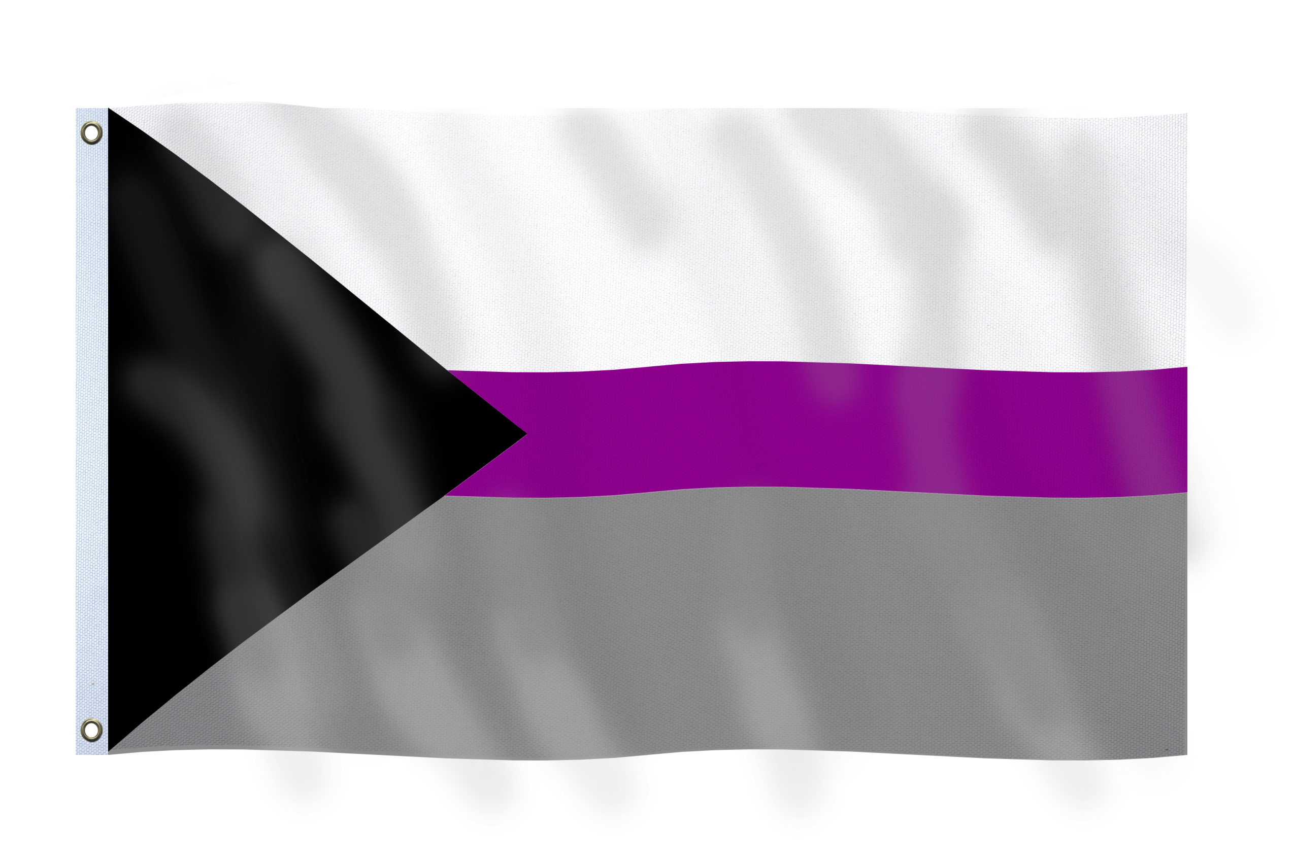 Drapeau de la fierté démisexuel