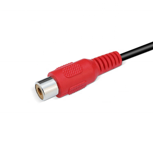 定制AV AUX线3.5立体声公至2 RCA女2 in 1插孔电脑扬声器音频电缆 - Product Image 2