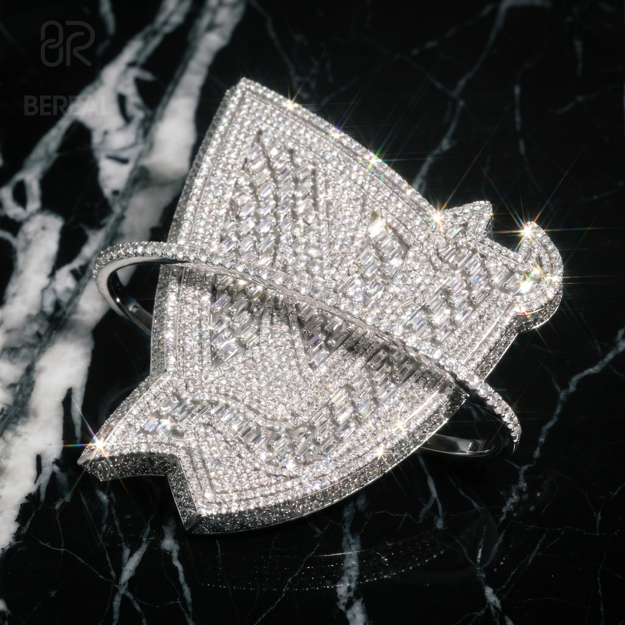 3 inches Moissanite+S925