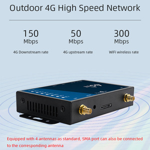 Enrutador WiFi portátil 4G LTE inalámbrico desbloqueado cualquier portador de tarjeta SIM plan de datos módem FDD TDD punto de acceso móvil enrutador 4G LTE - Product Image 5
