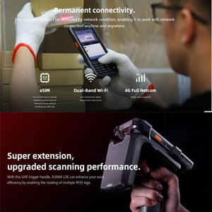 SUNMI L2K Handheld IP65 PDA Android Rugged 4G Wi-Fi GPS BT Zebra Barcode Scanner 1D/2D RFID NFC Mobile <strong>Computer</strong> Tablet PC PDAs - Product Image 4