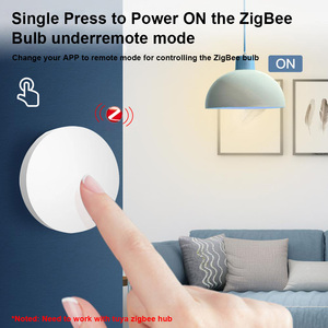 Botón de escena Tuya Zigbee, Mini controlador de escena automatizado, interruptor de sistema de hogar de Color blanco, simplifica la vida de su hogar inteligente - Product Image 3