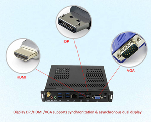 4th Generation Intel 3/5/7 Interactive Mini PC for Digital Signage 4K 8GB VGA Display Embedded <strong>Computer</strong> <strong>with</strong> <strong>Linux</strong> OS - Product Image 4
