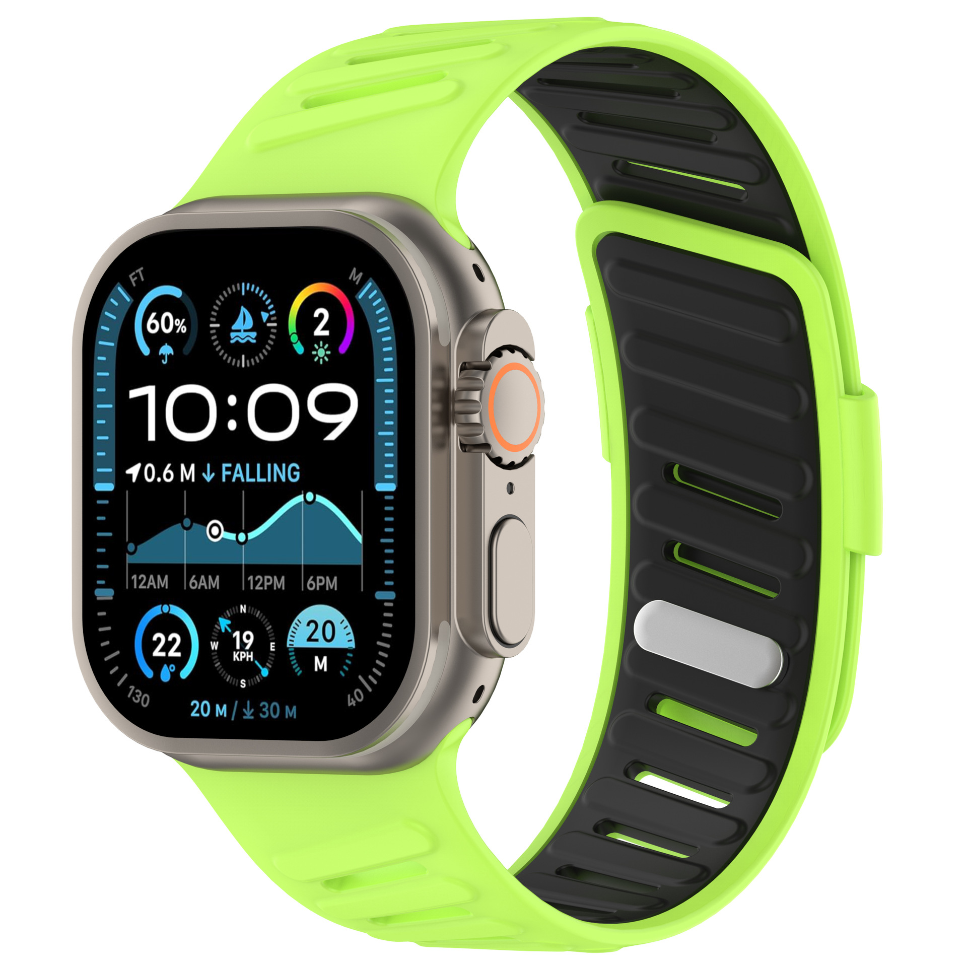 vert fluo noir