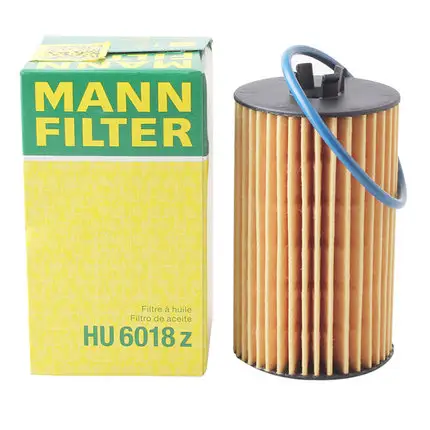 Alemanha Originais do Filtro de Óleo MANN HU6018Z Com Certificados Verificado Fornecedor para OPEL GM OEM 650155 650173