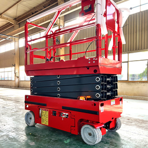 Indirim teklif 8m 10m 12m 14m 16m mobil kaldırıcı Skylift mobil kaldırıcı iskele mobil elektrikli makaslı çalışma platformu - Product Image 2