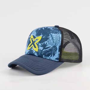 OEM Custom Design Your <strong>Own</strong> Logo Digital Printing Trucker Baseball Cap 5 Panel Rubber Logo Snap Back for Unisex Outdoor Activity