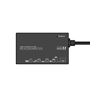 Yeni varış USB C 6 in 1 yüksek hızlı Mini kart okuyucu adaptörü hepsi bir CF SD M2 TF MS XD tak ve çalıştır kurulum için - Product Image 4