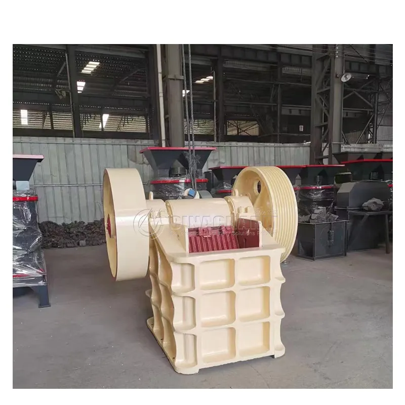 Pe 250X400 Gebruikte Stenen Onderdelen Kleine Machines Draagbare Diesel Kaakbreker Dieselmotor Roller Crusher