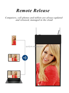 High Brightness 43/55 Inch Dual-Sided Digital Signage Ceiling-Mounted <strong>LCD</strong> Advertising <strong>Display</strong> for Retail Education SDK <strong>Function</strong> - Product Image 4