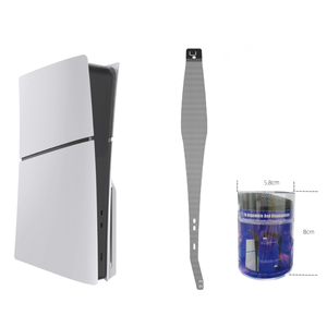 คอนโซลด้านข้างฝุ่นกรองสุทธิสําหรับ Play Station 5 สําหรับ PS5 Slim ป้องกันสุทธิฝุ่นสกปรก-proof ตาข่ายกรอง