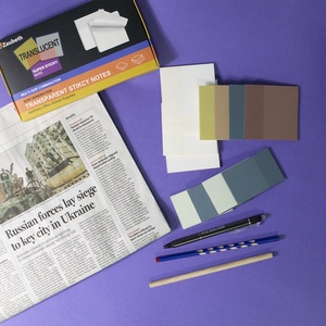 Customisable Stick <strong>Notes</strong> Home Decor Fake Books Colored Transparent <strong>Sticky</strong> <strong>Note</strong> <strong>Large</strong> - Product Image 4