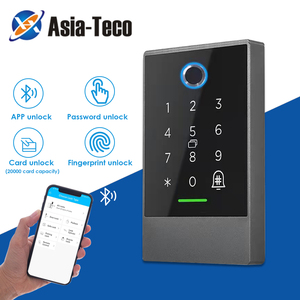 IP66 Wasserdichte digitale Tastatur tür Bluetooth Smart Locks Finger abdruck code RFID 13,56 MHz Karten zugriffs kontrolle TTLOCK - Product Image 1