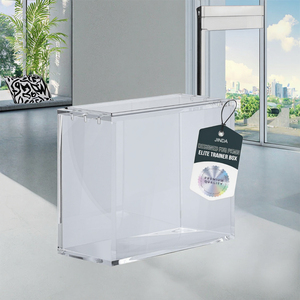 Pokmon TCG Sammelkarten spiel Acryl Elite Trainer Box Vitrine Modern Style Abnehmbare Magnet deckel Stapelbar für ETB Case - Product Image 3
