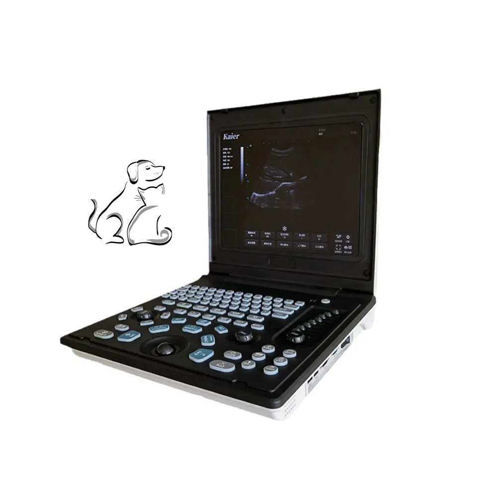 Scanner à ultrasons vétérinaire Machine à ultrasons pour ordinateur portable Machine à ultrasons pour animaux