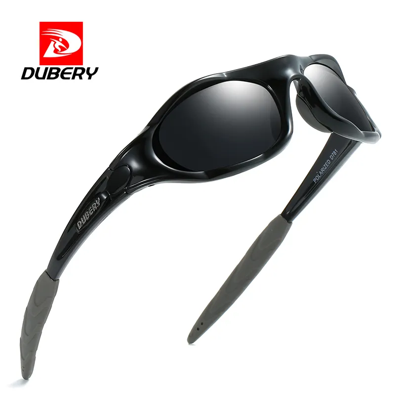 Dubery d781 óculos de sol camuflado, novo modelo, espelhado, para pesca, ciclismo, porta, óculos de sol esportivo polarizado, masculino