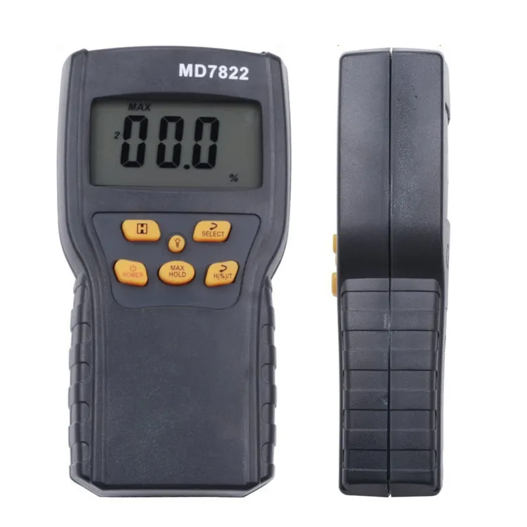 Misuratore di umidità digitale per cereali MD7822 Display LCD Tester di umidità contiene misuratore di umidità per riso e mais di grano