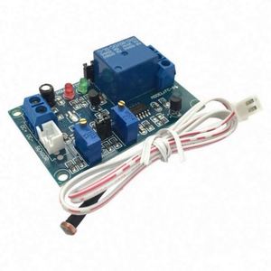 Photosensitive Resistor <strong>Sensor</strong> Relay <strong>Module</strong> Light <strong>Controlled</strong> Delay Adjustable Switch 5V Relay <strong>Module</strong> - Product Image 1