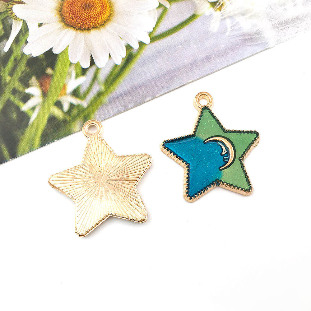 Étoile bleue 20x23mm-14354