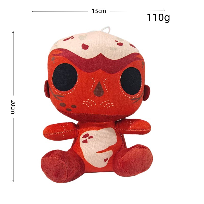 Enfant rouge assis