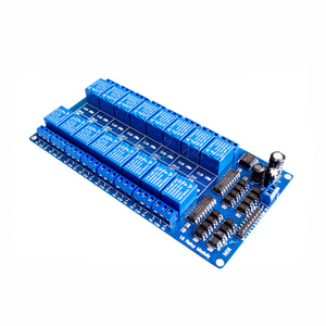 16 canali 5V 12V modulo relè scheda scudo con optoaccoppiatore supporto Trigger alto e basso livello per Arduino - Product Image 1