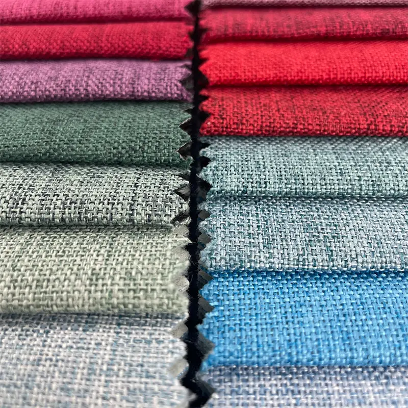 Telas DE LINO francés a granel baratas tela de sofá de tapicería de niño perezoso tela de sofá de esquina
