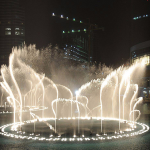 La decorazione della fontana della piccola fontana della musica controllata dal programma è adatta per centri commerciali, parchi, giardini, ecc.