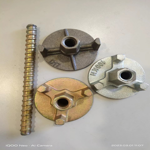 Tie Rod <strong>Kit</strong> Threaded Rod with Nut Thread Bar Metal Rod for Pipes Construction Concrete <strong>Steel</strong> Formwork Accessories - Product Image 3