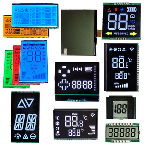 Fstn va digitales LCD-Touchscreen-Panel benutzer definierte monochrome 7-Segment-LCD-Anzeige für Temperatur thermostat regler/Tachometer - Product Image 3