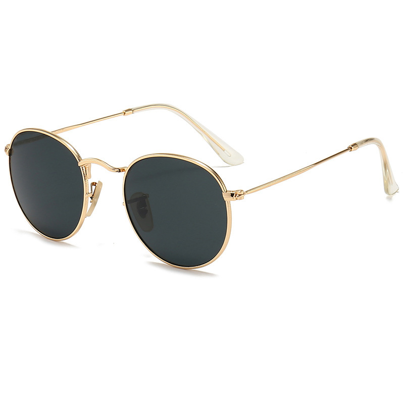Gold frame black gray sheet