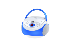 Reproductor de CD/DVD/VCD portátil con radio AM/FM y altavoces estéreo duales Entrada AUX de 3,5mm para entretenimiento en casa o en movimiento - Product Image 5