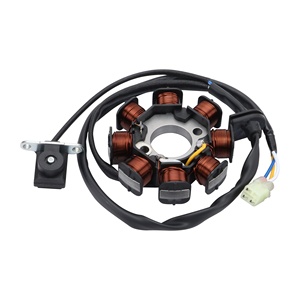 GOOFIT8コイルモーターサイクルマグネトステーターコイルアクセサリーKawasaki KFX90 KSF902007-2020 Kymco <span class=keywords><strong>Mongoose</strong></span> 902007-2の交換