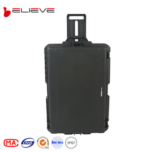 带轮子的大型防水硬质PP材料工具箱OEM可定制存储和携带塑料盒 - Product Image 6