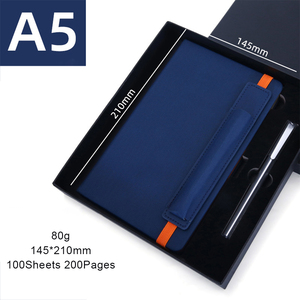 Cuaderno de tapa dura de lino con impresión personalizada, cuaderno de notas liso con logotipo personalizado A4 A5 A6 - Product Image 3