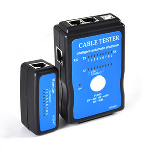 Tester per cavi di rete MT-86210 intelligente RJ45 RJ11 tester di rete ideale - Product Image 2