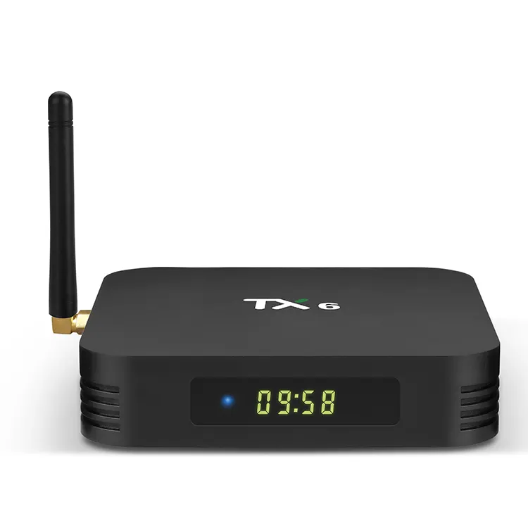 TX6 TV box 12 mesi di servizio clienti Android tv box Smart tv M3U
