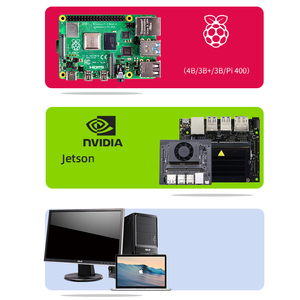 Raspberry Pi 4-módulo de cámara PTZ, micrófono USB, cámara de voz visual IA, Raspberry Pi/jetson nano - Product Image 4