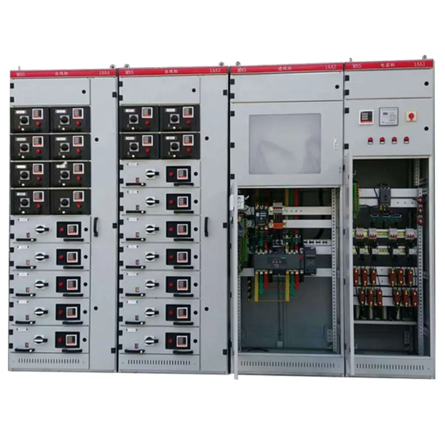 Caja de panel eléctrico 0-6300A/panel de distribución de bajo voltaje/panel ATS, cumplimiento de estándares y ahorro presupuestario
