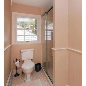American Black Aluminium <strong>Sash</strong> <strong>Window</strong> Vertical Sliding Glass <strong>Windows</strong> Double Hung <strong>Window</strong> With Screen Hung Vertical Sliding <strong>Windows</strong> - Product Image 4