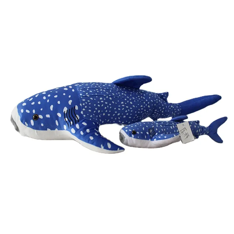 Educativo realistico oceano mare animale bellissimi disegni balena personalizzata peluche peluche balena blu farcito giocattolo