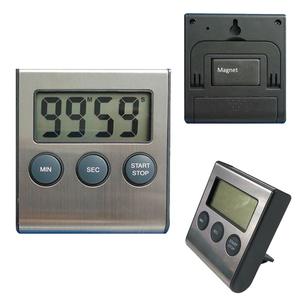 Metallo Display Digitale Timer di Cottura Della Cucina Del Desktop Conto Alla Rovescia Timer - Product Image 1