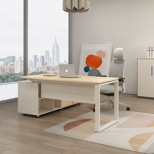 Modern Pc Laptop Working Table <strong>Executive</strong> Office Desk With Cabinet Single <strong>Computer</strong> Desk for Office - Product Image 1