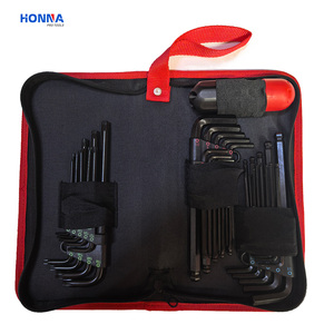 36 adet Allen anahtarı Set SAE ve metrik top End ve yıldız ucu ile ekstra bir gücü T kolu Hex anahtar Allen anahtarı seti - Product Image 2