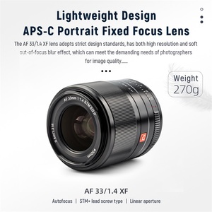 VILTROX AF 33mm Fuji Lens F1.4 XF Auto Focus Lens Large Aperture APS-C Lens for <strong>Fujifilm</strong> X Mount X-4T X-T100 Camera Lenses - Product Image 4